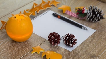Close-up of objects on wooden table