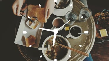 시계 시계 시간 배지 배너