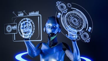 3d rendering of biorobots concept