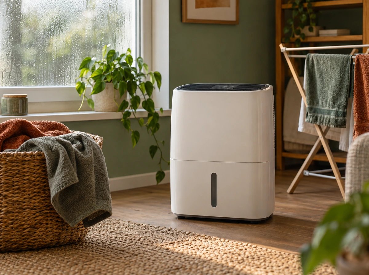 Original editorial illustration of Dehumidifiers