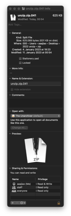 Unzip #41 thumbnail