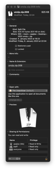 Unzip #8 thumbnail