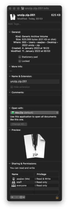 Unzip #51 thumbnail