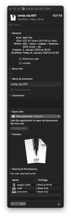 Unzip #7 thumbnail