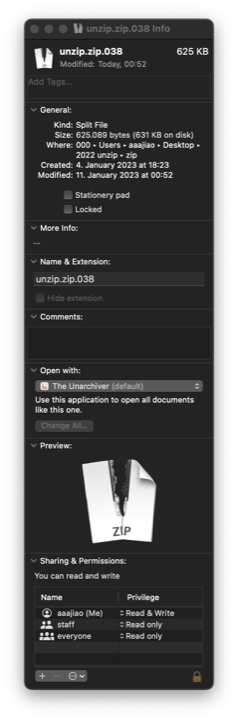 Unzip #38 thumbnail