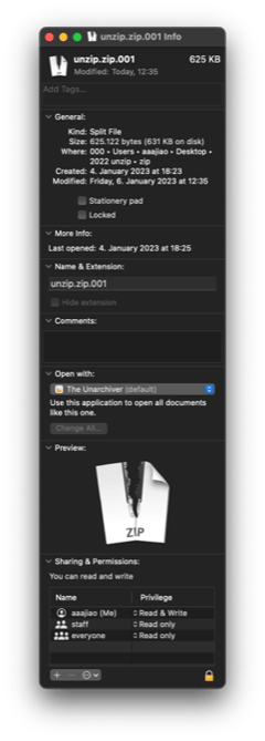 Unzip #1 thumbnail