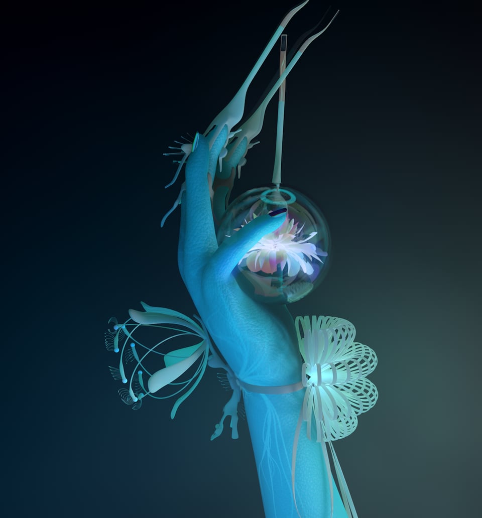 Blue Veil by Brandon Blommaert