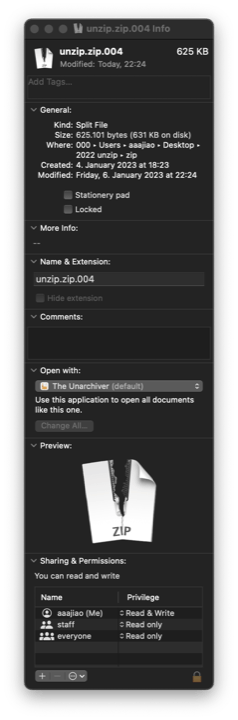 Unzip #4 thumbnail