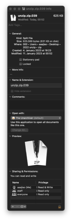 Unzip #39 thumbnail