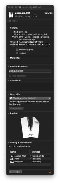 Unzip #11 thumbnail