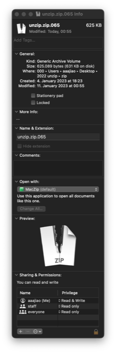 Unzip #65 thumbnail