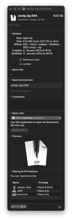 Unzip #44 thumbnail