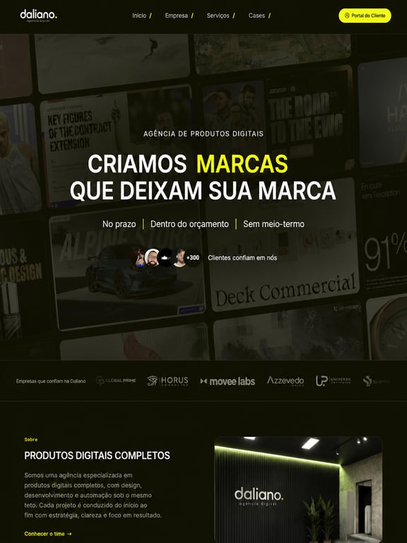 Agência Daliano — website