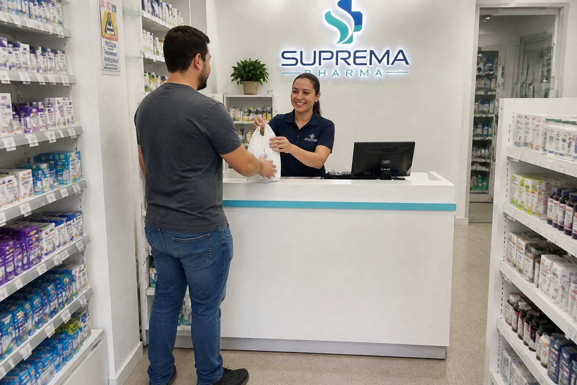 Atendente da Suprema Pharma