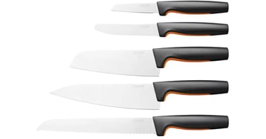 Få Fiskars knivsett i 5 deler i velkomstgave