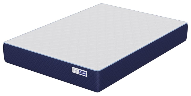 CHIROFOAM™ XF 10" Extra-Firm Memory Foam Mattress - Double/Full