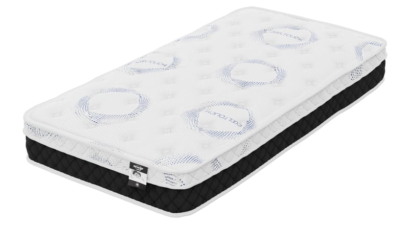 SPRINGWALL® 9.5" Plush Euro Top Foam Mattress - Single/Twin
