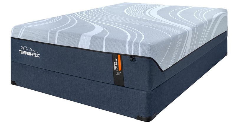 TEMPUR-PEDIC® Tempur-LuxeAlign® 2.0 Orange 13" Firm Memory Foam Mattress - Queen