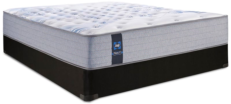 SEALY-JULIEN-KING-SEALY Posturepedic 1000 Series Tight Top Firm Mattress-King-A-angle-a