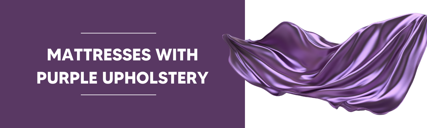 Plush - Purple Mattresses — Filter by Top Panel & Border Colour