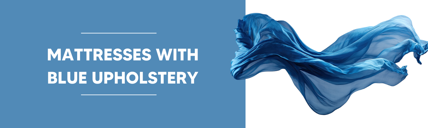 Clearance Mattresses - Blue Mattresses — Filter by Top Panel & Border Colour