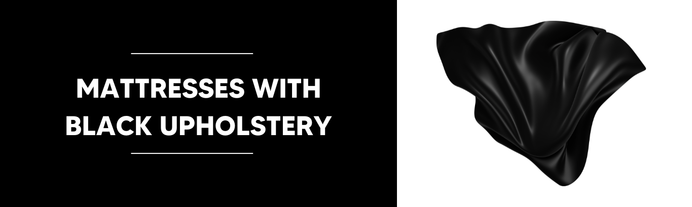 Clearance Mattresses - Black Mattresses — Filter by Top Panel & Border Colour