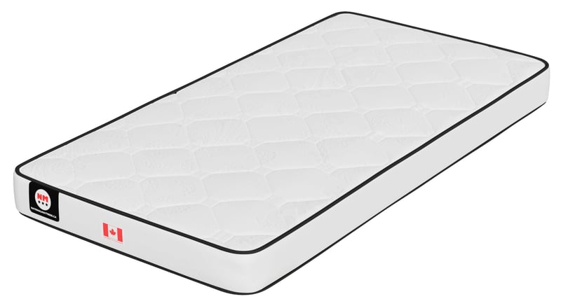 OPEN BAG - NM Orthopedic Classic 8" Firm Flippable Tight Top Mattress - Single/Twin