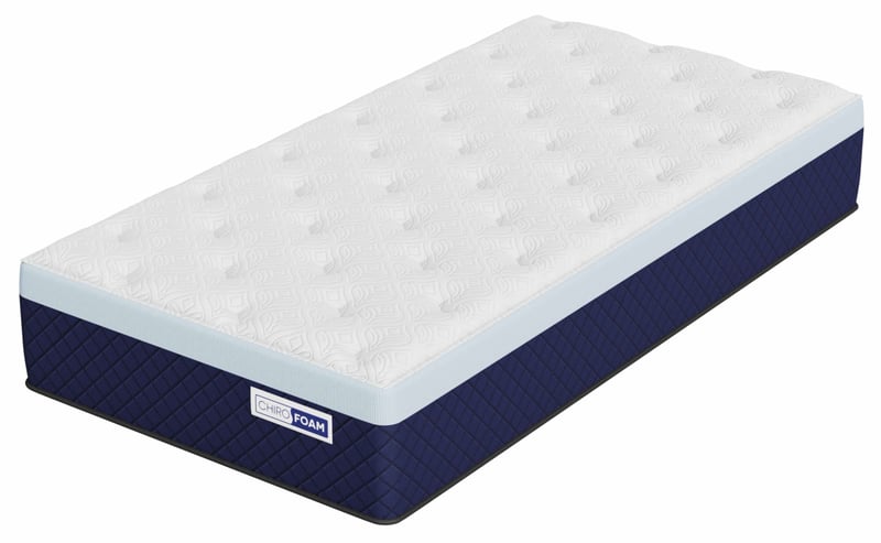 OPEN BAG - CHIROFOAM™ 12" Luxury Firm Hybrid Mattress - Single/Twin