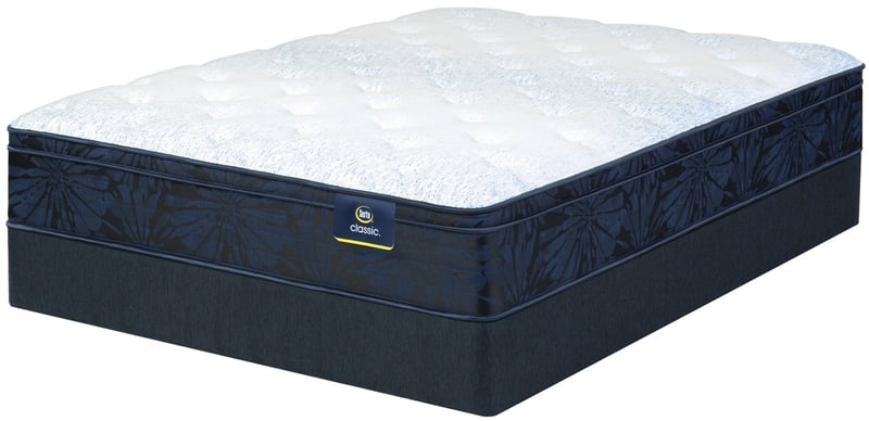 OPEN BAG - SERTA® Classic® 11" Plush Euro Top Mattress - King