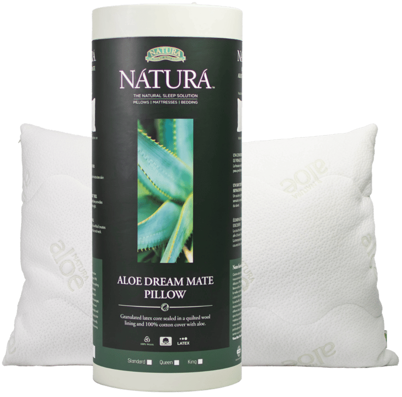 NATURA Aloe Dream Mate Latex Pillow
