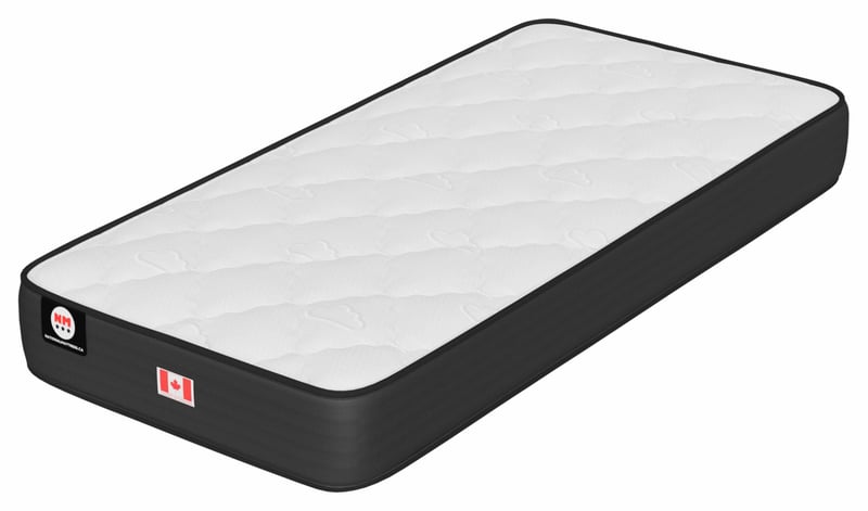 OPEN BAG -  NM HD 10" Extra-Firm Flippable High Density Foam Mattress - Twin XL