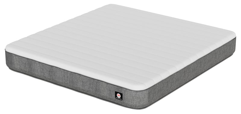 OPEN BAG - NM 12″ Medium Firm Memory Foam Mattress - King