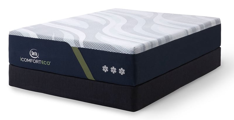 SERTA® iComfort ECO™ HD 14.5" Plush Memory Foam Mattress - Queen