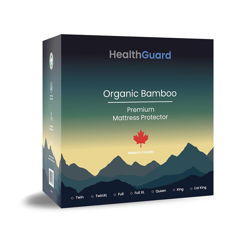 HEALTHGUARD-ORGANICBAMBOO-SINGLETWIN-HEALTHGUARD-Organic-Bamboo-Mattress-Protector
