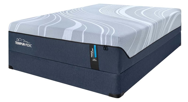 TEMPUR-PEDIC® Tempur-LuxeAlign® 2.0 Blue 13" Soft Memory Foam Mattress - Queen