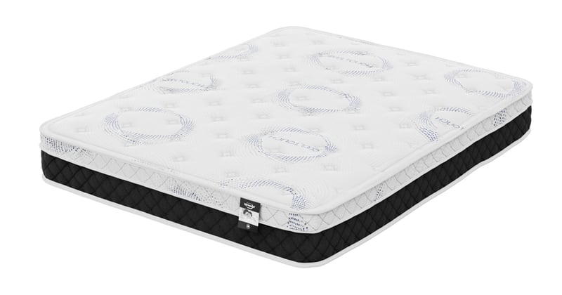 RV 60" x 74" SPRINGWALL® 9.5" Plush Euro Top Foam Mattress - Queen RV (Short Queen)