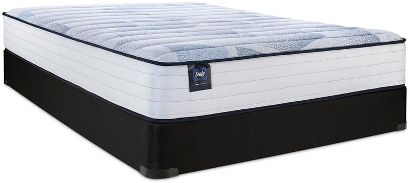 SEALY-AVELINE-KING-SEALY Essentials Tight Top Medium-Firm Pocket Coil Mattress-King-A-angle-a