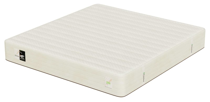 EVERGREEN 100% Certified Organic 10" Firm Latex Mattress - King