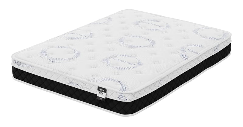 SPRINGWALL® 9.5" Plush Euro Top Foam Mattress - Double/Full