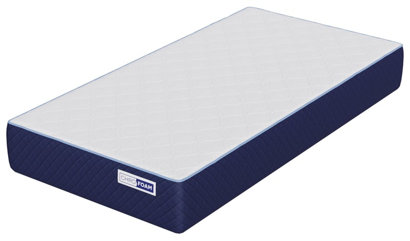 CHIROFOAM™ XF 10" Extra-Firm Memory Foam Mattress - Single/Twin