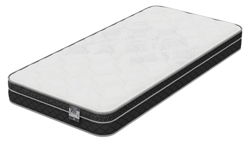 SPRINGWALL® Chiro Medic® 8.5" Medium Firm Eurotop Mattress - Single/Twin