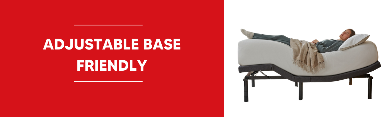 Clearance Mattresses - Mattresses Compatible with Adjustable Bed Base | Flex‑Friendly Foam, Latex & Hybrid