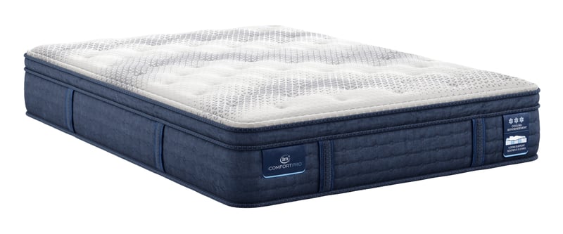 SERTA® iComfort® PRO 14.5" Plush Euro Top Latex Mattress - Queen