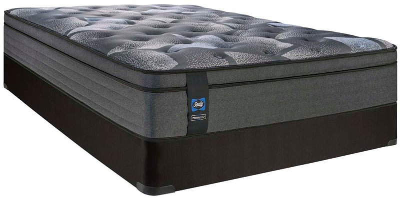 SEALY-FIERO-KING-SEALY Posturepedic 800 Series Euro Top Medium-Firm Mattress-King-A-angle-a