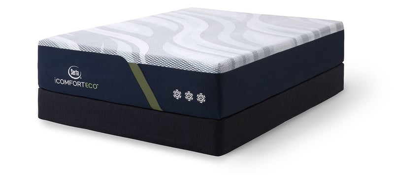 SERTA® iComfort ECO™ Latex 13.5" Plush Memory Foam Mattress
