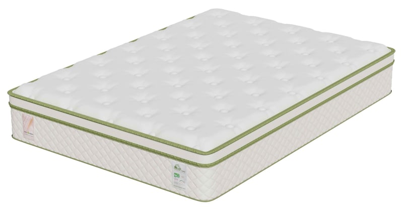 EVERGREEN™ 14" Euro-Top Firm Organic Latex Mattress - Double/Full