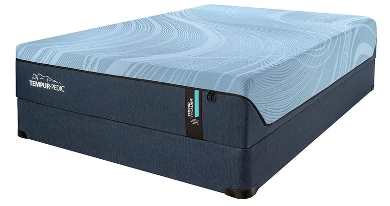 TEMPUR-PEDIC® Tempur-ProAlign® 2.0 Teal 12" Medium Firm Memory Foam Mattress - Queen