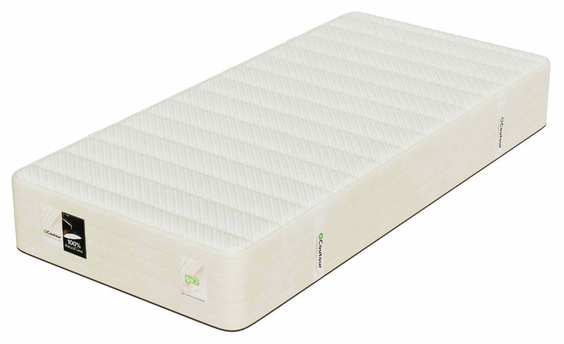 EVERGREEN 100% Certified Organic 10" Firm Latex Mattress - Twin XL