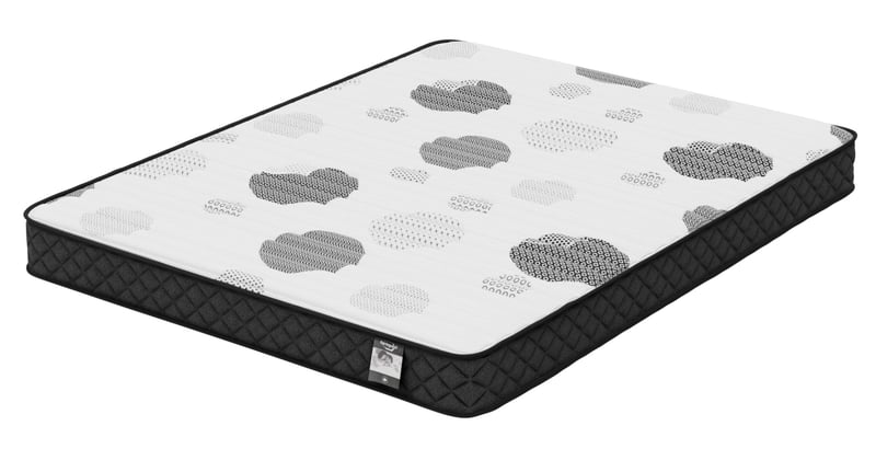 RV 60" x 74" SPRINGWALL® 7" Medium Firm Tight Top Foam Mattress - Queen RV (Short Queen)