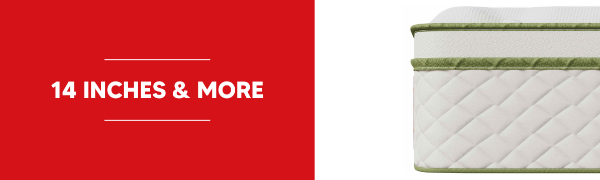 14 Inch and Thicker Mattresses